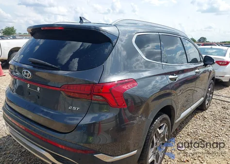 2021 Hyundai Santa Fe Limited from USA, damaged, VIN 5NMS44AL3MH319816